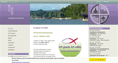 Desktop Screenshot of evangelisch-am-ammersee.de